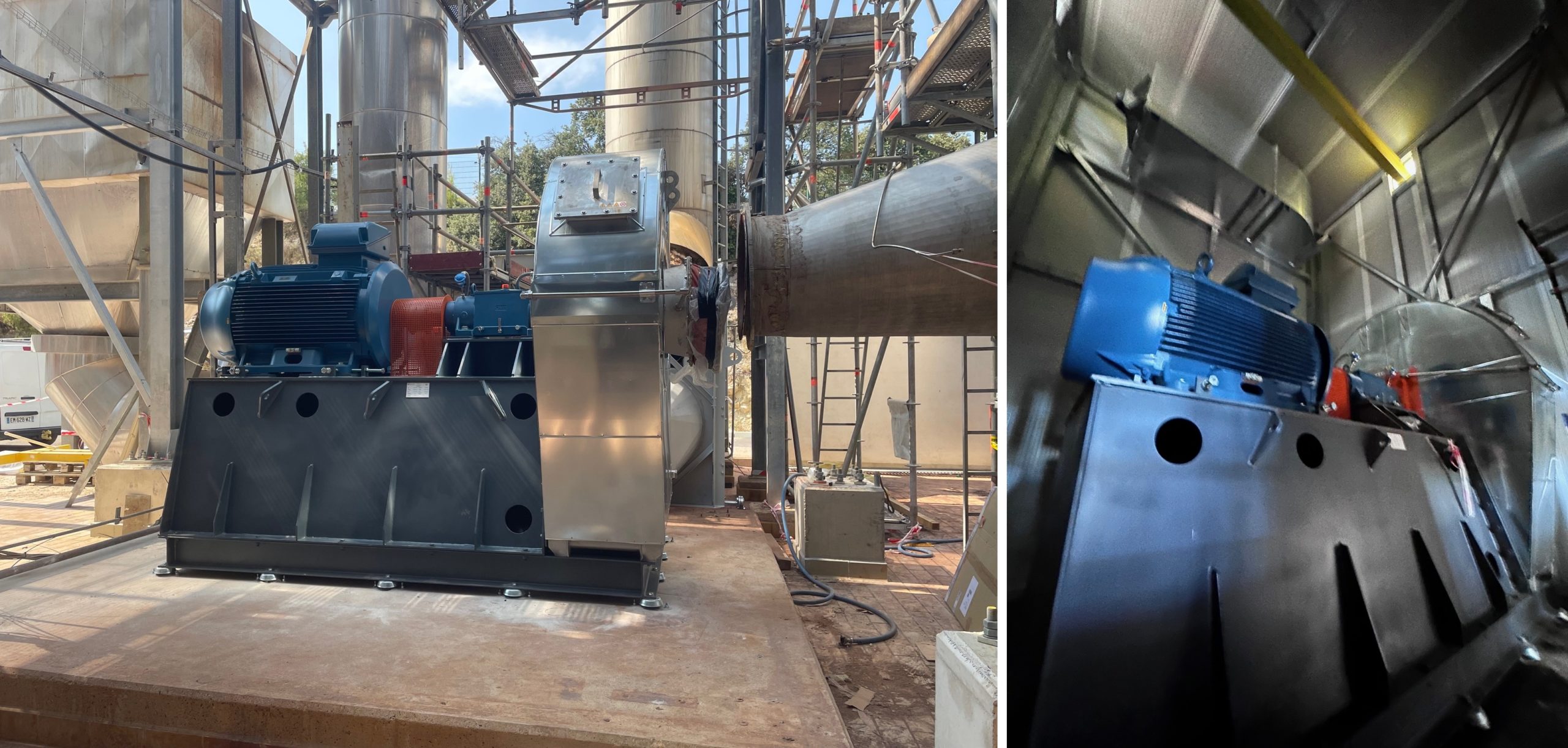 ventilateur centrifuge 315 kW